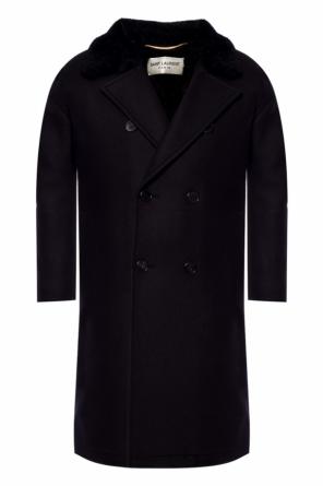 Double-breasted coat with notch lapels, zdjęcie 1 Double-breasted coat with notch lapels od Saint Laurent